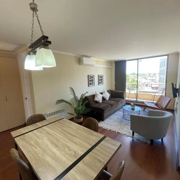 Bello y acogedor departamento 2D，位于洛斯安赫莱斯的酒店