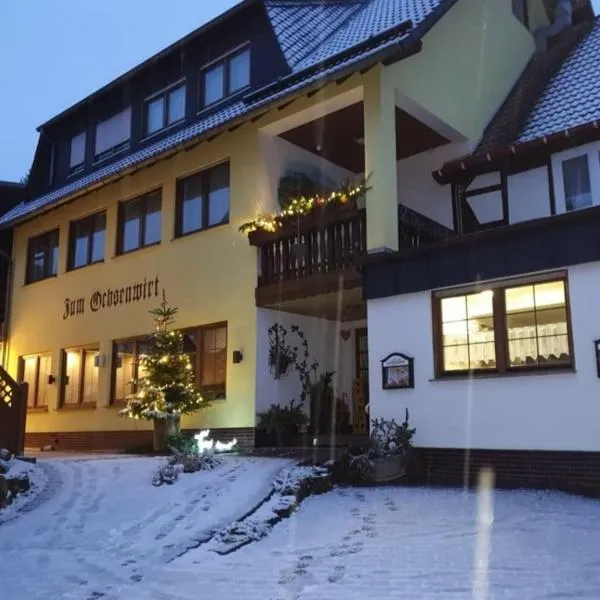 Zum Ochsenwirt，位于哈伦贝格的酒店