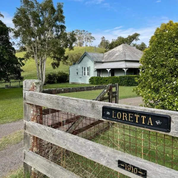 Loretta- a rustic country cottage，位于Brookfield的酒店
