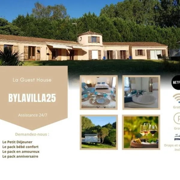 La Guest House BYLAVILLA25 calme et détente，位于Noaillan的酒店