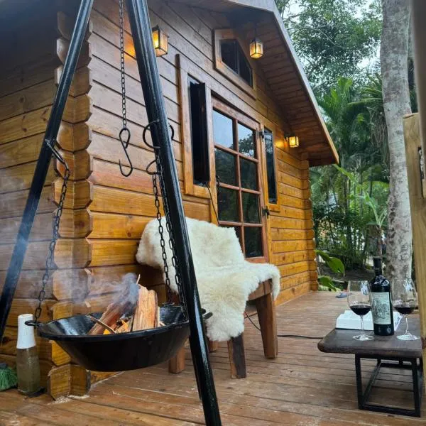 Cabana da arvore，位于瓜拉米兰加的酒店