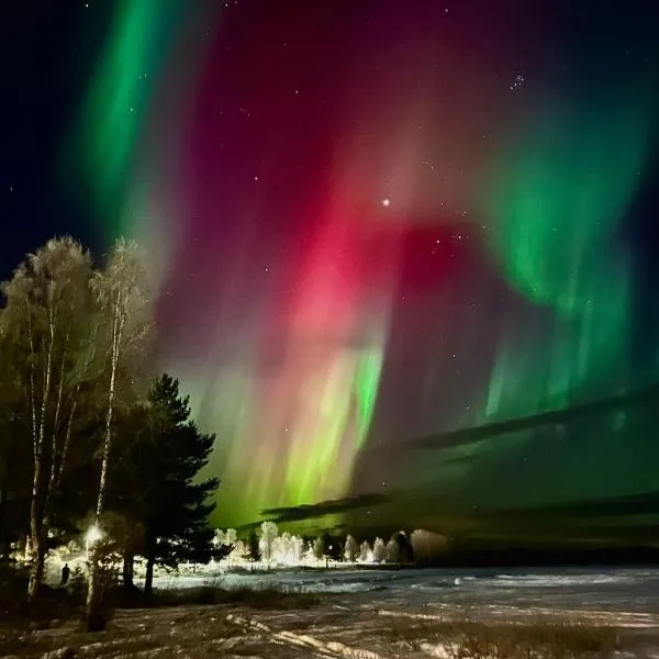 Humlehjarta Schweden Norrbotten Ferienhaus Ferienwohnung，位于Överkalix的酒店
