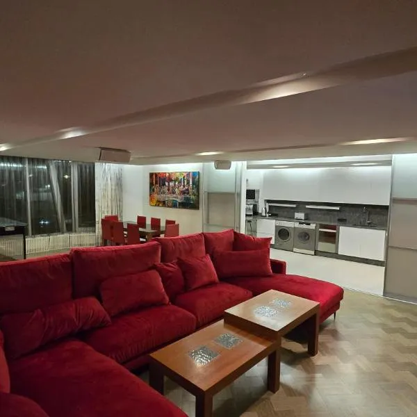 Huge luxury Fortuuna apartment with parking，位于塔尔图的酒店