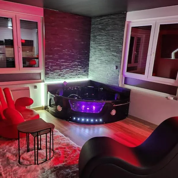 Cerises Love- Love room- Balnéo，位于Sarralbe的酒店