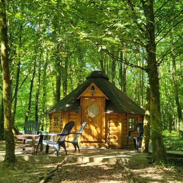 Le Domaine Insolite de Brocéliande，位于潘蓬的酒店