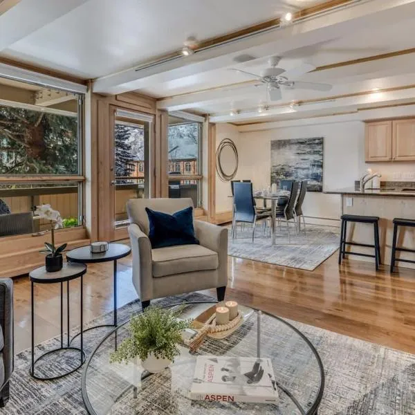 New Listing 2BR 2BA Condo - Mountain Views，位于阿斯潘的酒店