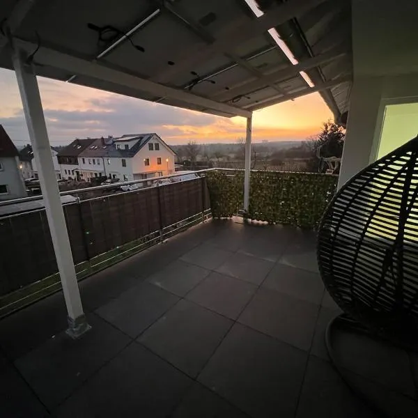 Apartment with flair and top location，位于鲁特斯海姆的酒店