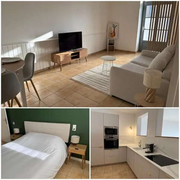 Au cœur de Neuville Appartement 4 pers RDC，位于Neuville-les-Dames的酒店