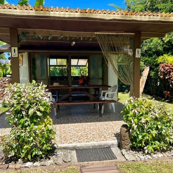Fare Miti Ora Moorea - Bungalow mitoyen，位于Hauru的酒店