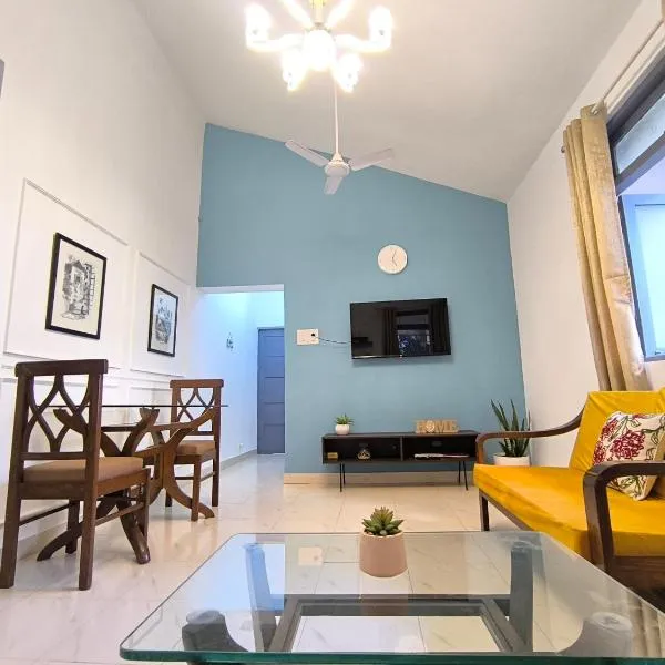 Su Casa Candolim 1Bhk Beachside Apartment，位于坎多林的酒店