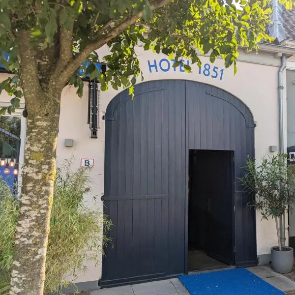 1851 Bar - Hotel - Cinema，位于迪尔斯泰德附近韦克的酒店