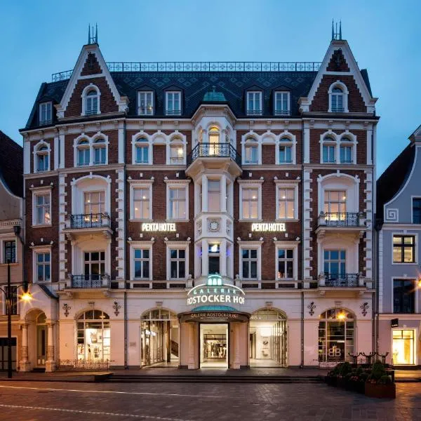 Pentahotel Rostock，位于罗斯托克的酒店