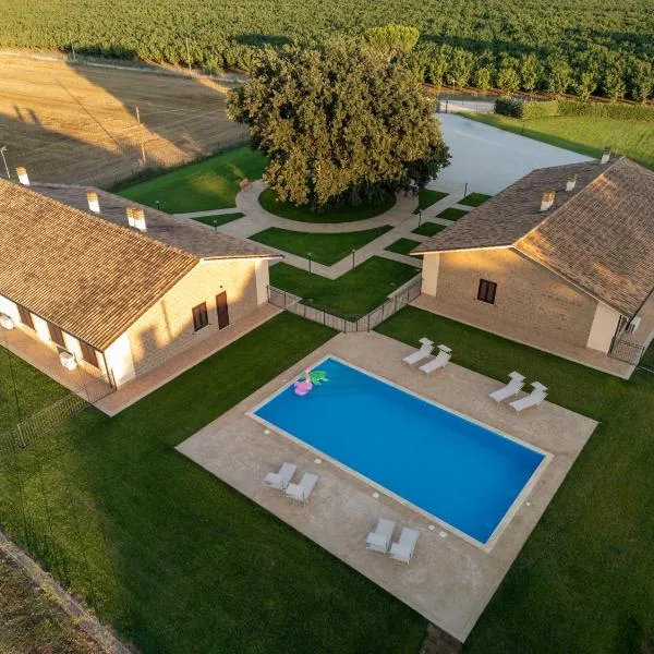 Agriturismo Cavalieri，位于奇维塔卡斯泰拉纳的酒店