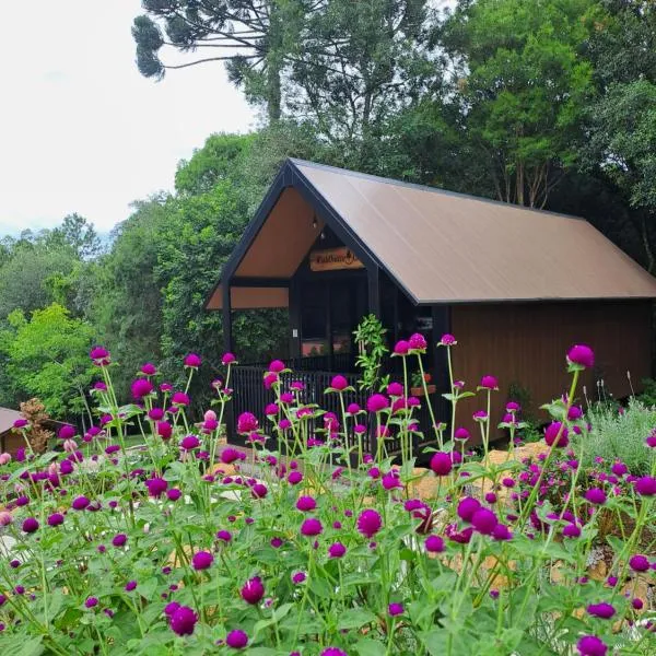 Cabana do Mato Waldhütte，位于特雷齐蒂利亚斯的酒店