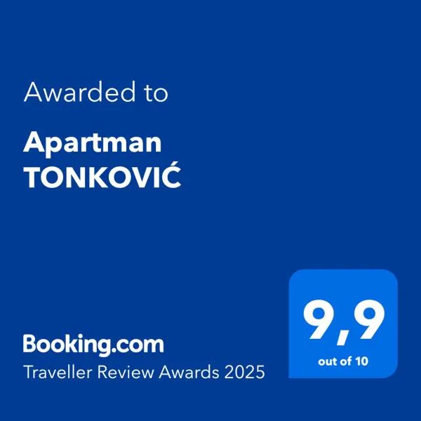 Apartman TONKOVIĆ，位于伊莫茨基的酒店