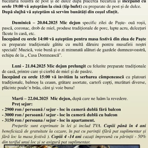 Casa Domnească Cacica，位于卡奇卡的酒店