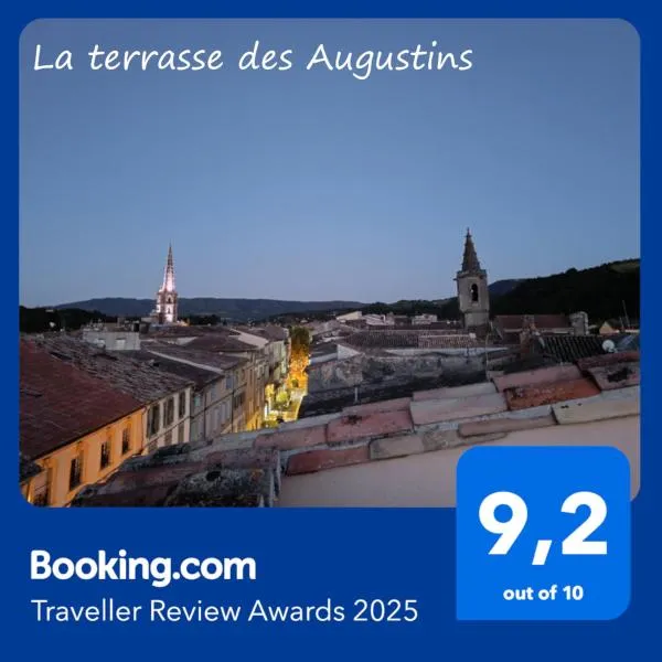 La terrasse des Augustins，位于利穆的酒店