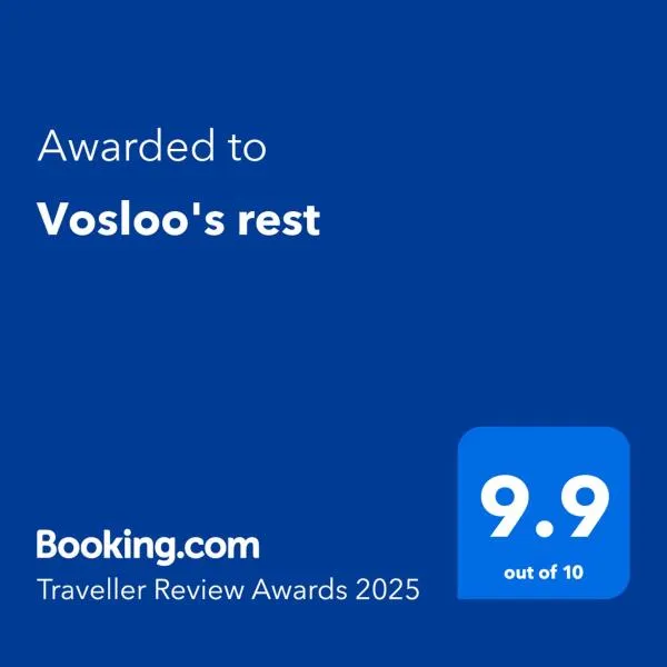 Vosloo's rest，位于弗里尼欣的酒店