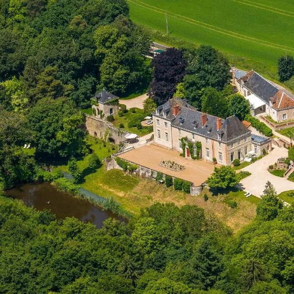 Château de la Huberdière，位于Nazelles的酒店