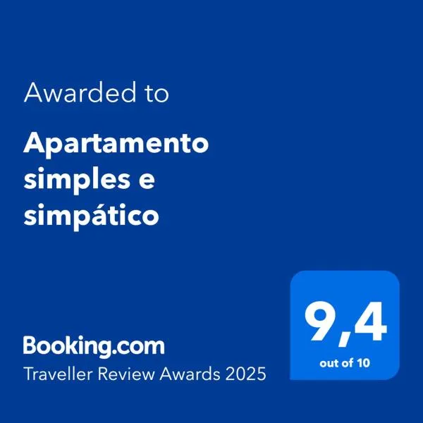 Apartamento simples e simpático，位于奥尔塔的酒店