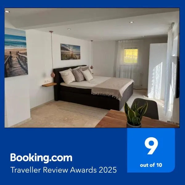 1-Zimmer Apartment in Altbach，位于Altbach的酒店