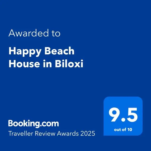Happy Beach House in Biloxi，位于比洛克西的酒店