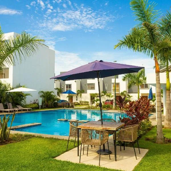 Casa con alberca cerca de playas Riviera Nayarit，位于Los Algodones的酒店