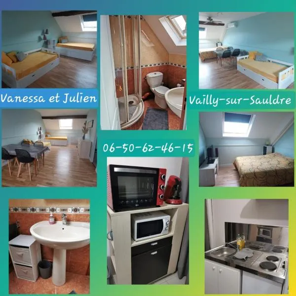 Vanessa et Julien 2，位于Vailly-sur-Sauldre的酒店