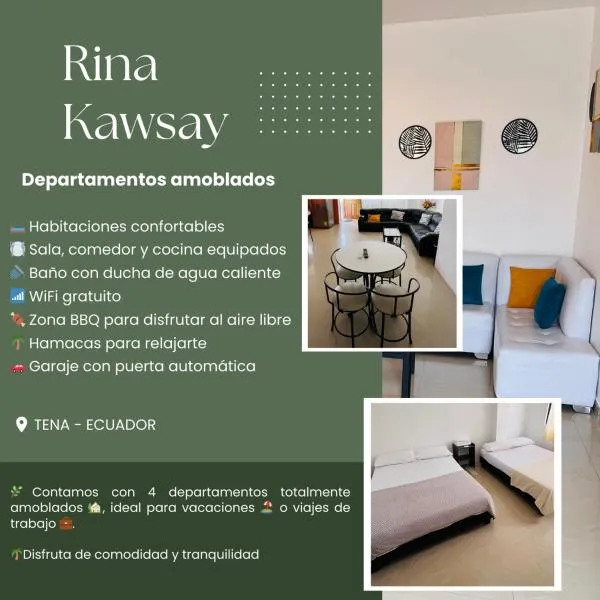 RinaKawsay - ViveViajando Apartamento amoblado en Tena，位于特纳的酒店