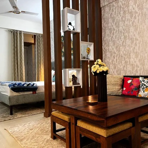 Solan Woods - Cozy Studio Apartment in Chester Hills, Solan，位于索兰的酒店