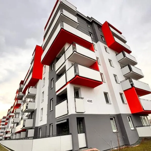 Fordon BLUE 61 z sypialnią，位于比得哥什的酒店