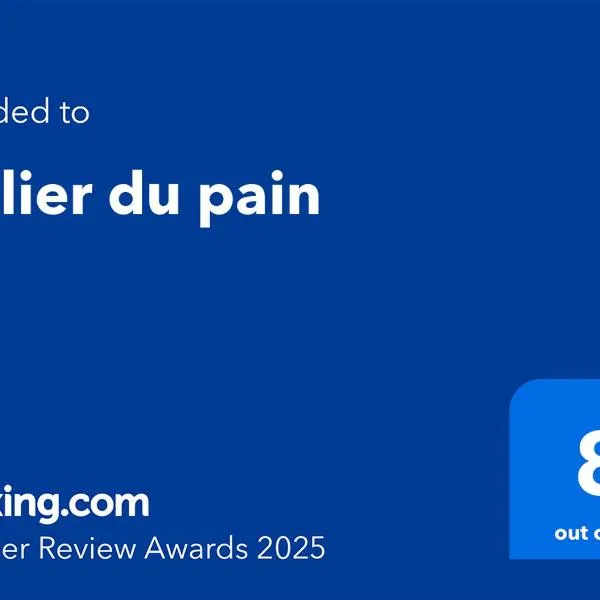 atelier du pain，位于Mesvres的酒店
