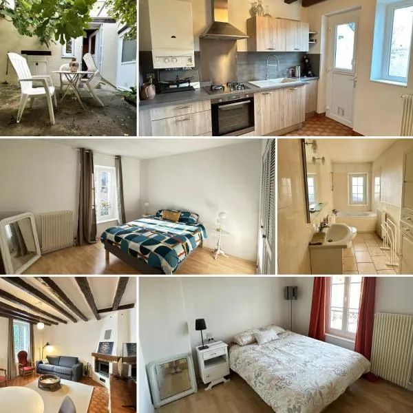 GRANGE TATON-Maison avec jardin-Au calme-Tout à pied-High wifi，位于莫雷卢安河的酒店