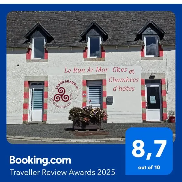 LE RUN AR MOR 22，位于Bas Kerhain的酒店