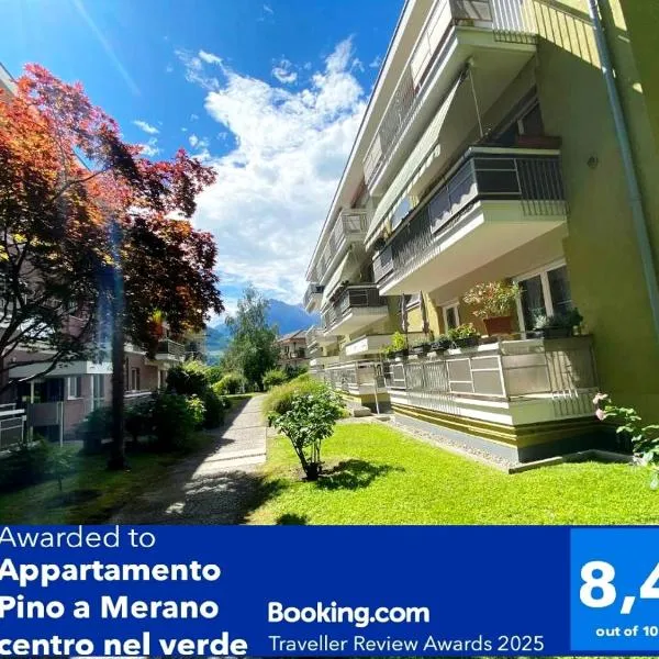 Appartamento Pino a Merano centro con box，位于梅拉诺的酒店