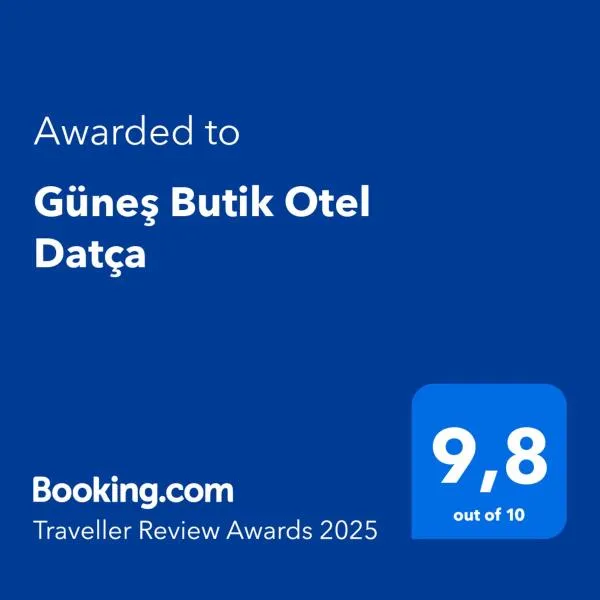 Güneş Butik Otel Datça，位于Cumalı的酒店