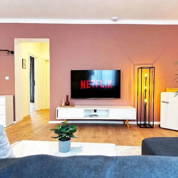 70qm Apartment in Viersen mit 3 Betten zentral gelegen mit hohen Decken - BEUYS Apartments - Viersen，位于菲尔森的酒店