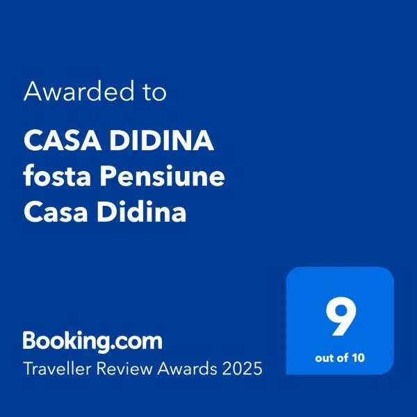 CASA DIDINA fosta Pensiune Casa Didina，位于巴克乌的酒店