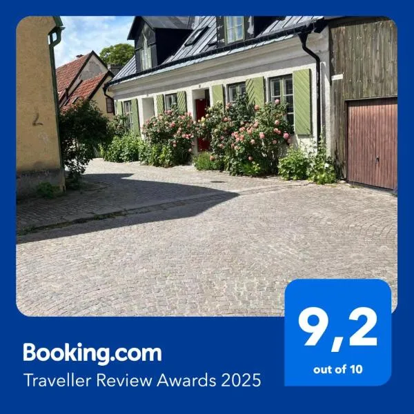 Björnnästet med havsutsikt innanför murarna，位于维斯比的酒店