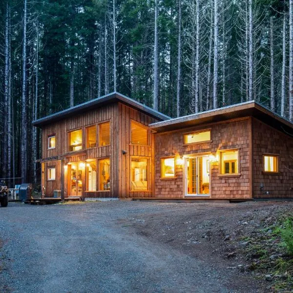 Jordan River Coastal Cottage，位于Shirley的酒店