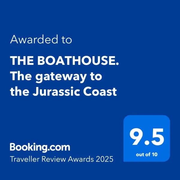 THE BOATHOUSE. The gateway to the Jurassic Coast，位于Hamworthy的酒店