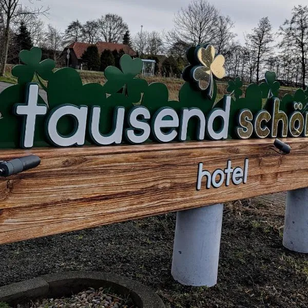 Hotel Tausendschön，位于Südbrookmerland的酒店
