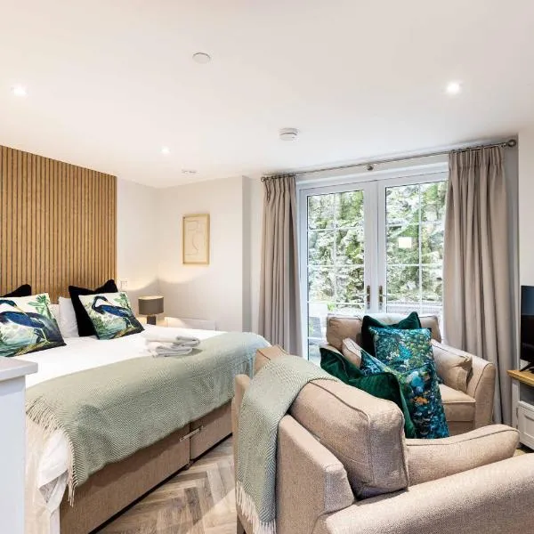 Rock Mill Studio Apartment 9，位于Stoney Middleton的酒店
