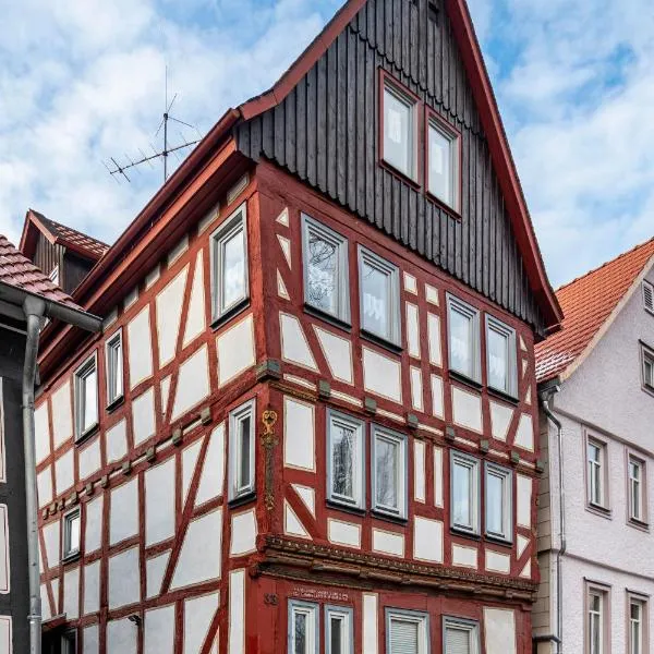 Ferienwohnung Altstadtblick，位于阿尔斯费尔德的酒店