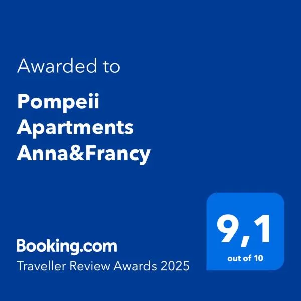 Pompeii Apartments Anna&Francy，位于庞贝的酒店