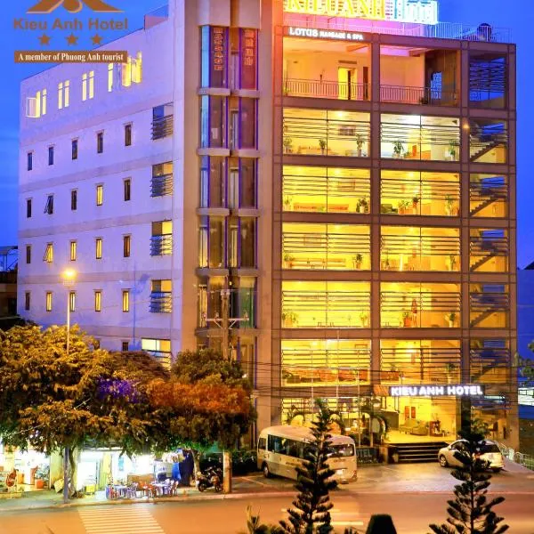 Kieu Anh Hotel Vung Tau，位于Ấp Long Kiên I的酒店