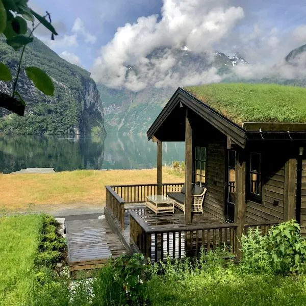 Cabin by the fjord，位于盖郎厄尔峡湾的酒店
