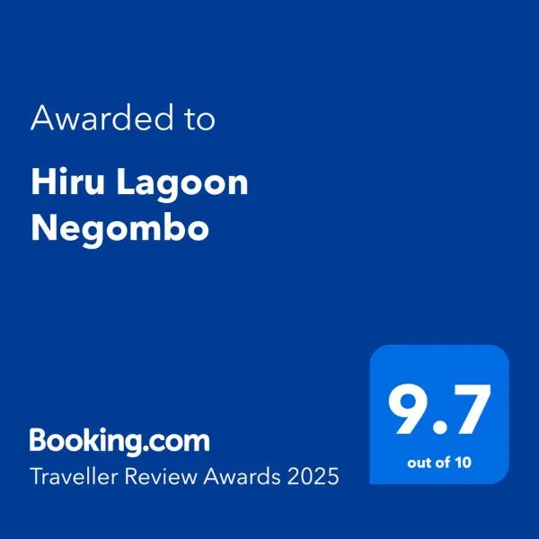 Hiru Lagoon Negombo，位于尼甘布的酒店