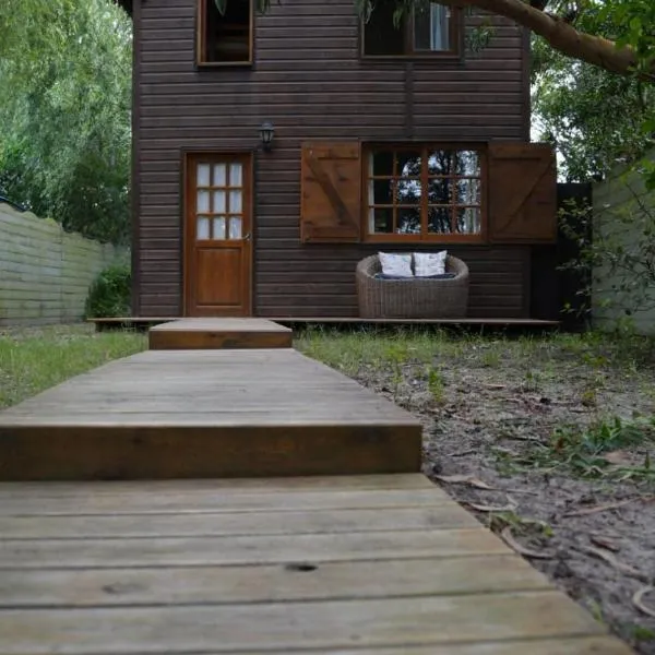 Cabaña en Valizas-Casa Shanti，位于巴拉德瓦利扎斯的酒店