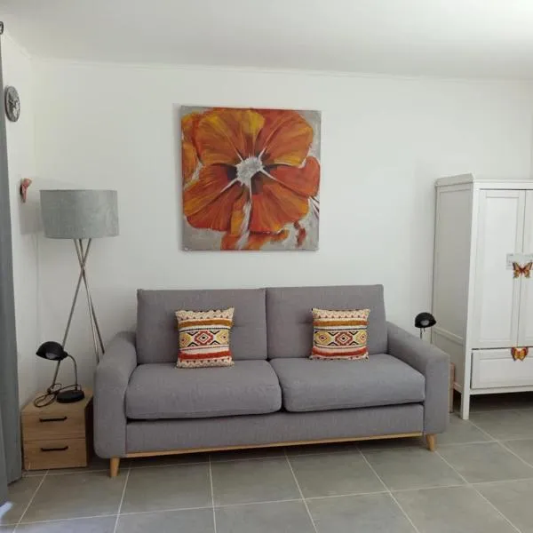 Fully equipped studio，位于Saint-Germain-de-Joux的酒店